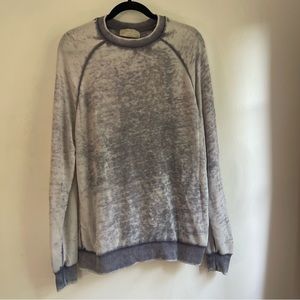 Zara Acid Wash Oversized Pullover